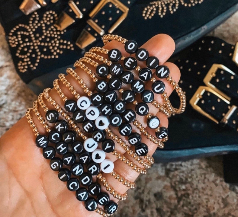 Handcrafted 2025 beaded bracelets