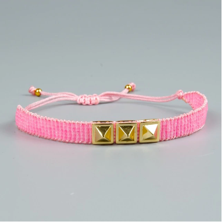 Pink Love Miyuki Bracelets Set