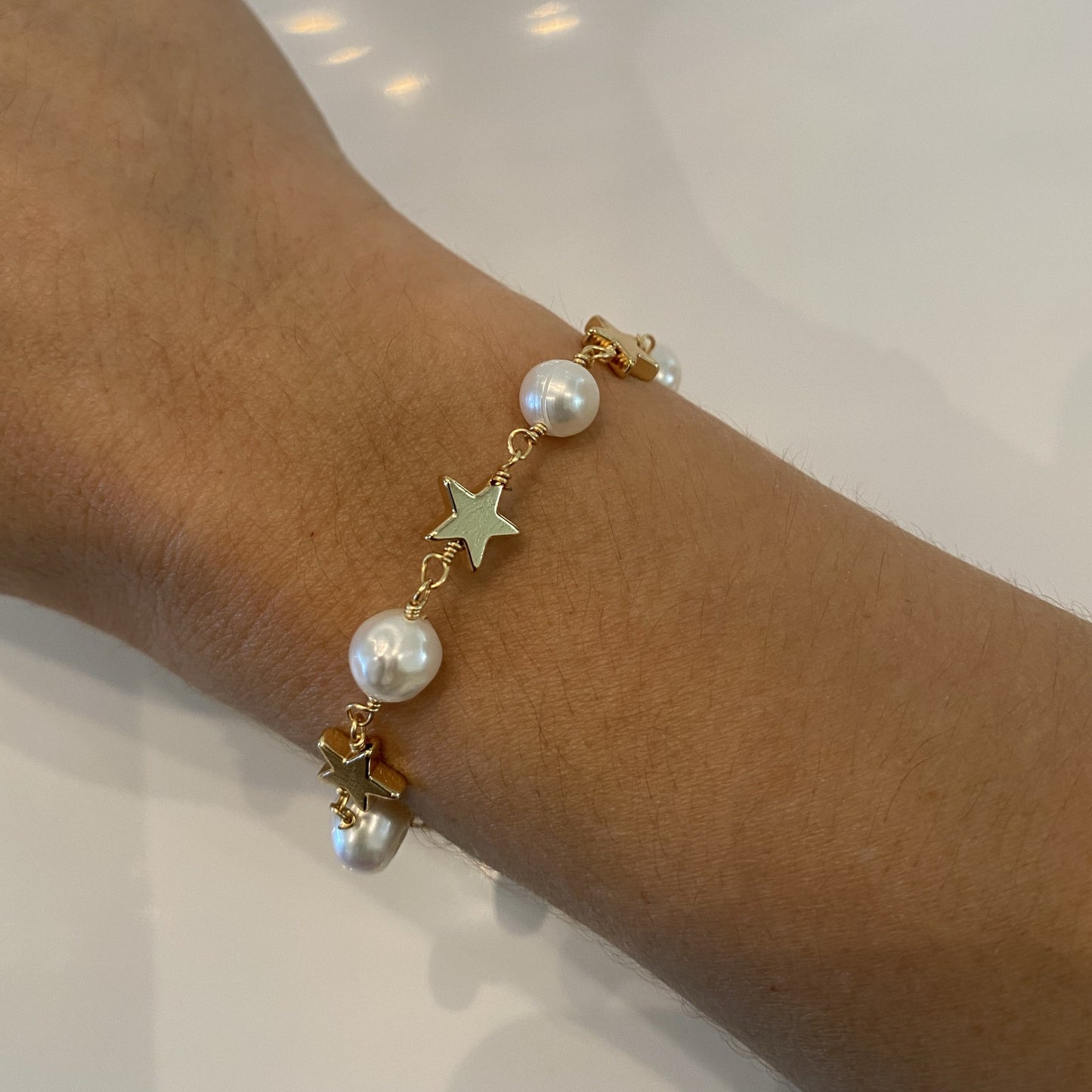 Stars & Pearls Bracelet