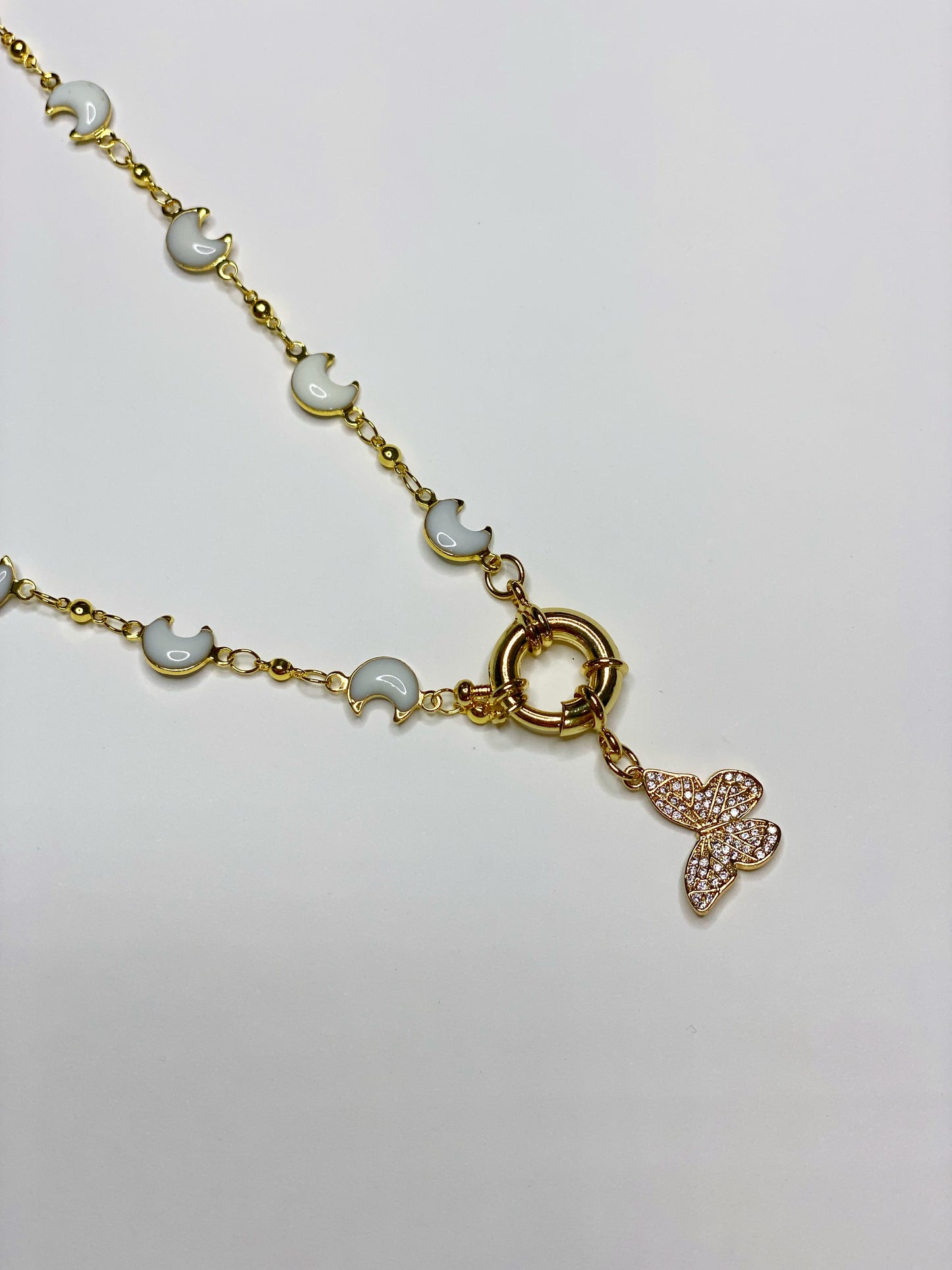 Moon Pearl Cross-body Chain
