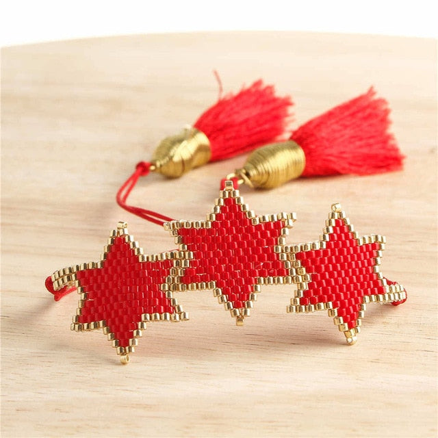 Hearts & Stars Miyuki Bracelets Set