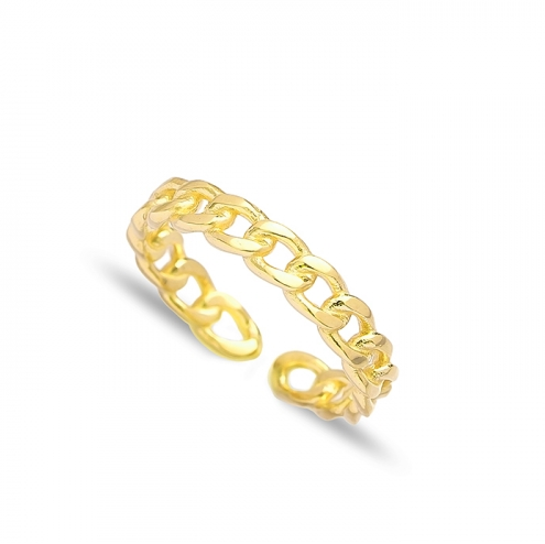 Link Chain Adjustable Ring